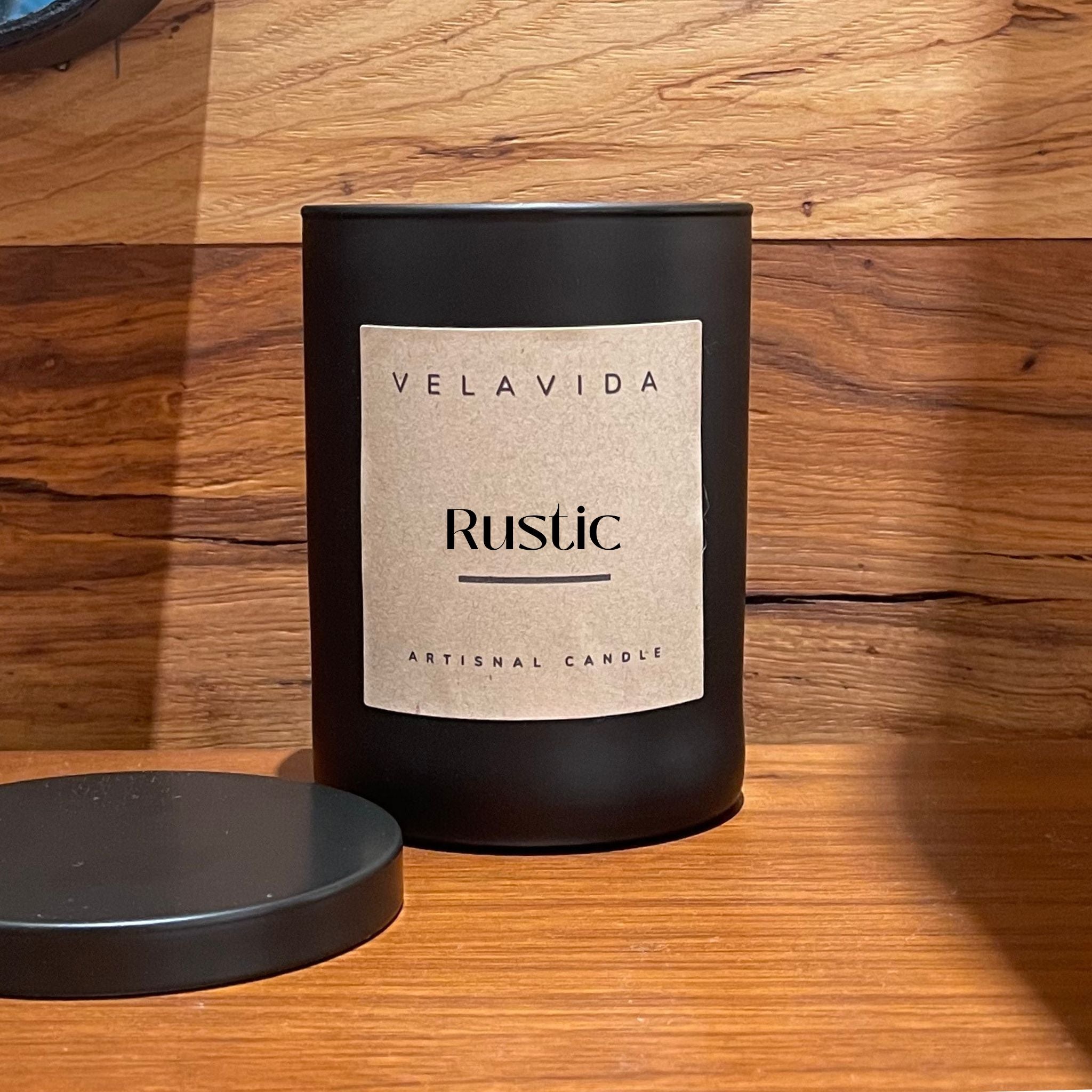 Rustic Minimalistic Scented Candle