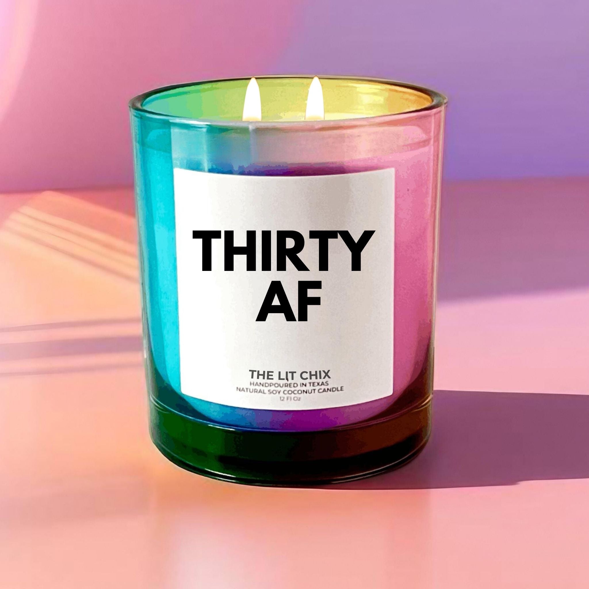 Thirty AF Candle