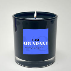 I Am Abundant Candle