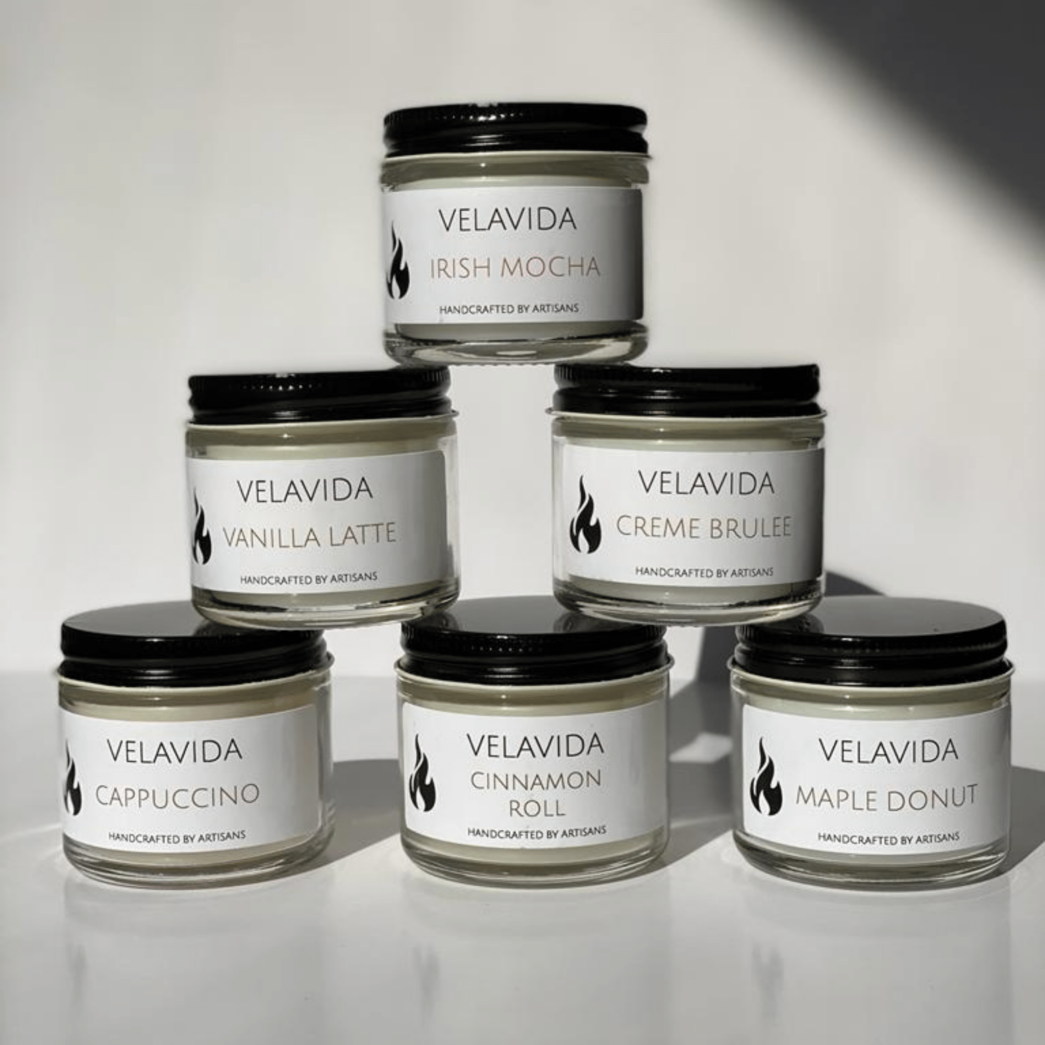 Velavida Candle Minis | Cafe Collection