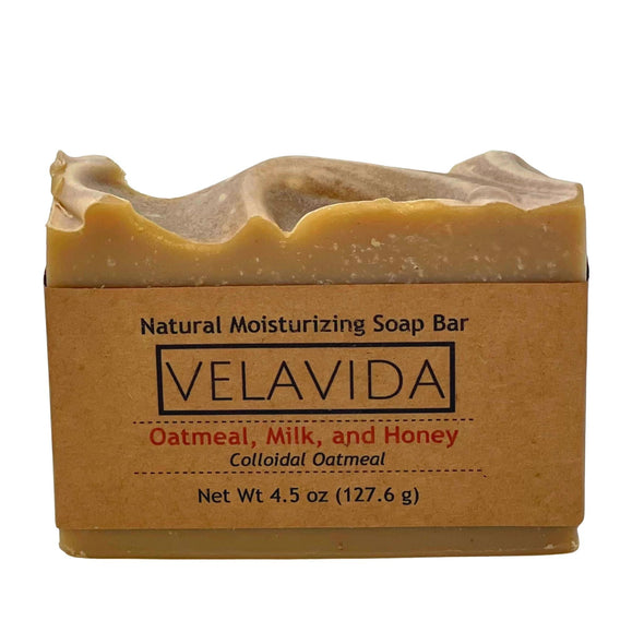 Oatmeal Milk & Honey Handmade Soap from Velavida