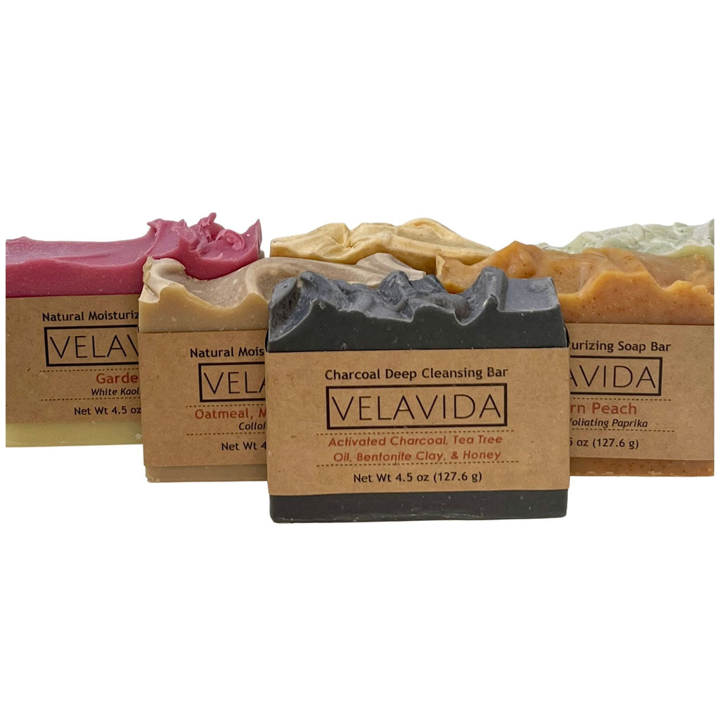 Activated Charcoal Handmade Soap from Velavida